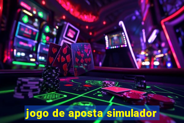 jogo de aposta simulador